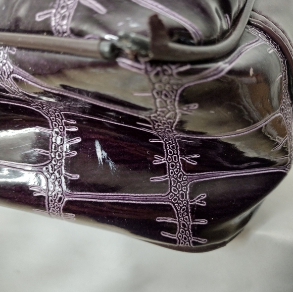 Large purple tote bag - Picture 6 of 8